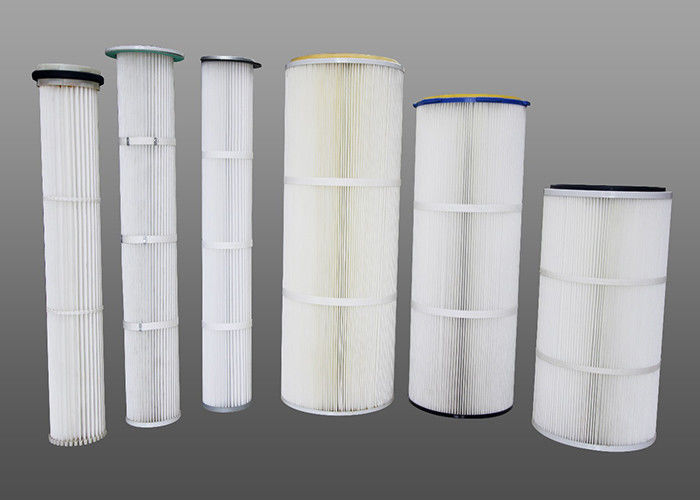 Schraube, die 660mm industrielle Kollektor-Patronen-Filter Staub-6.8m2 hochzieht
