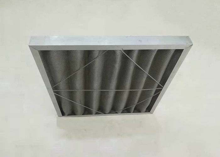 Korrosionsbeständiges 100Pa G1 faltete Platten-Filter